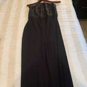Tommy Bahama Sequin Halter Maxi Dress